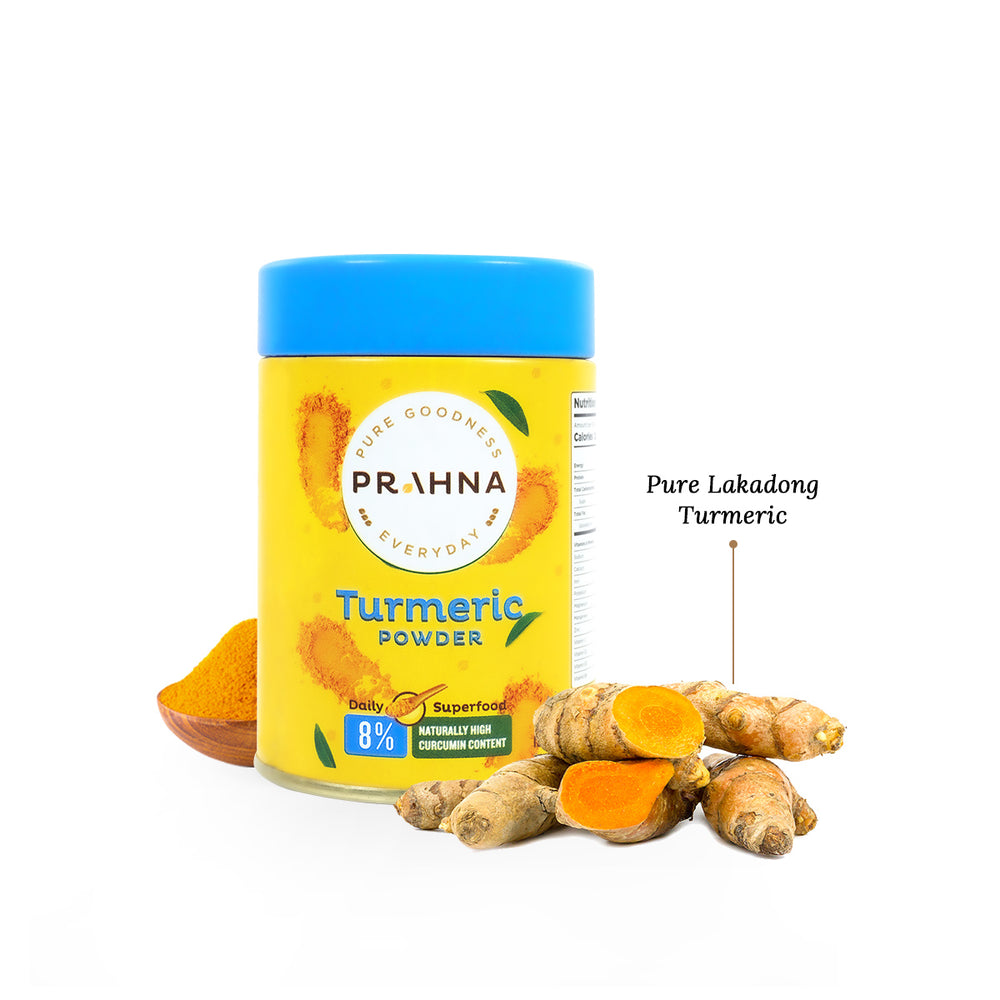 100% Organic Pure Hand Pounded Prahna's Lakadong turmeric